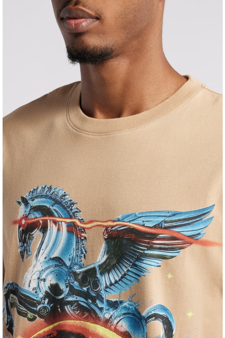Equuleus Cotton Graphic T-Shirt, Alternate, color, NOMAD