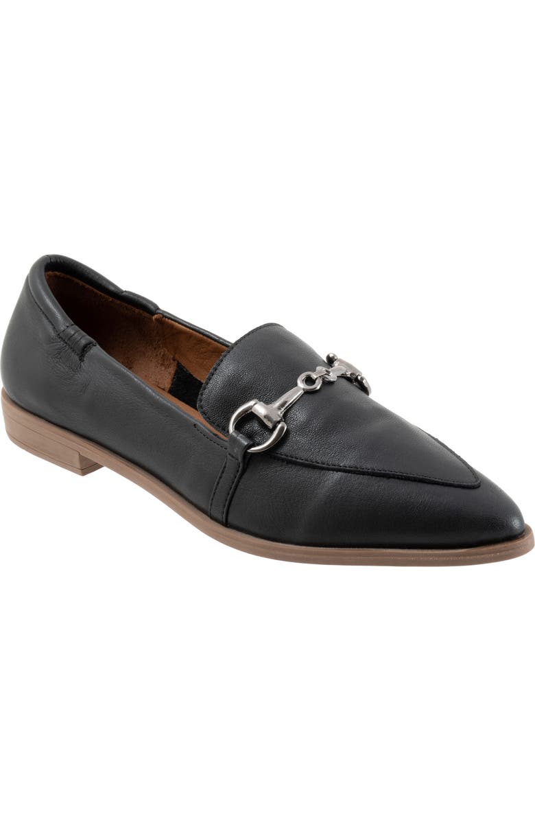 Bueno Bowie Pointed Toe Bit Loafer, Main, color,