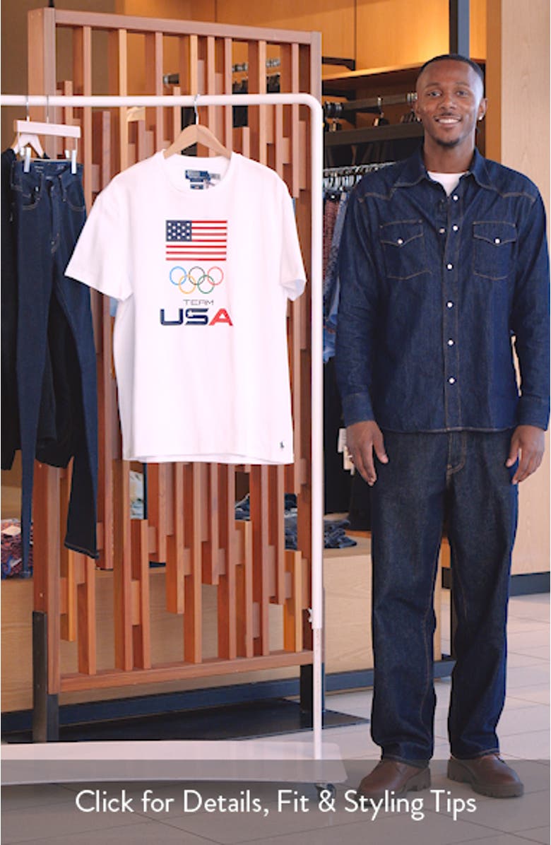 Team USA Jersey Graphic T-Shirt, sales video thumbnail