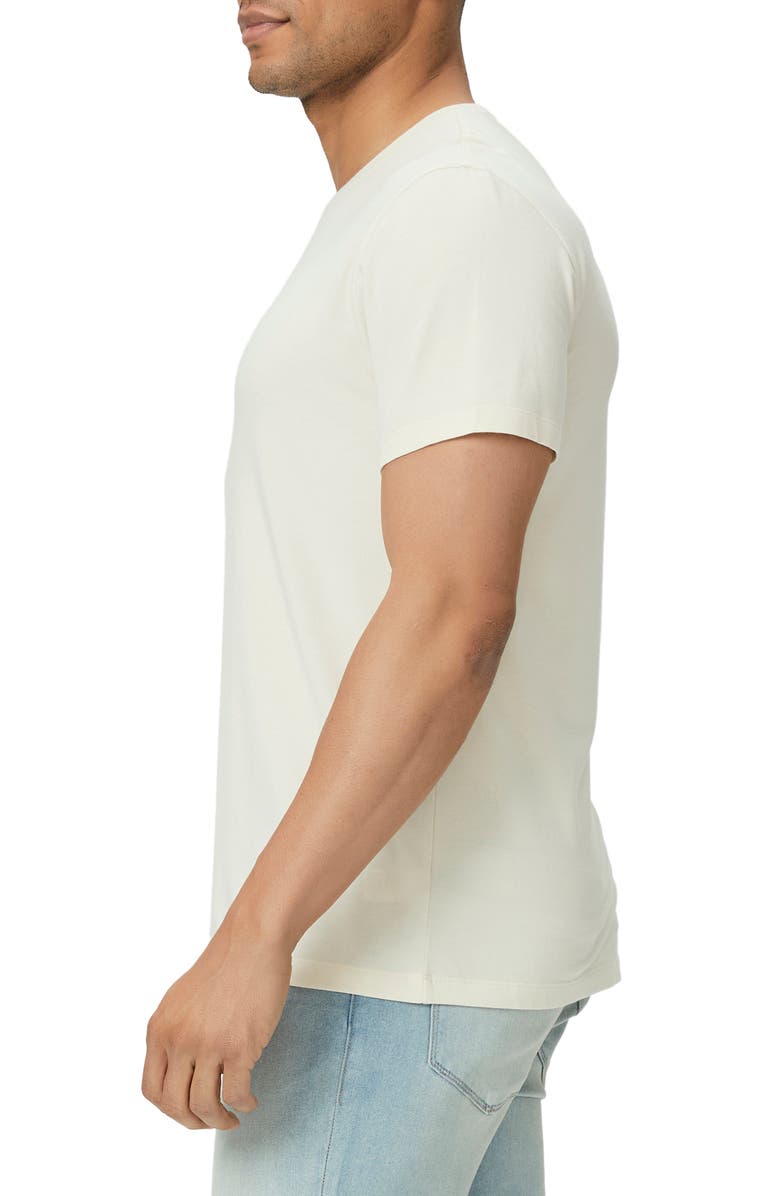 PAIGE Cash Crewneck T-Shirt, Alternate, color, Tan Ceramic