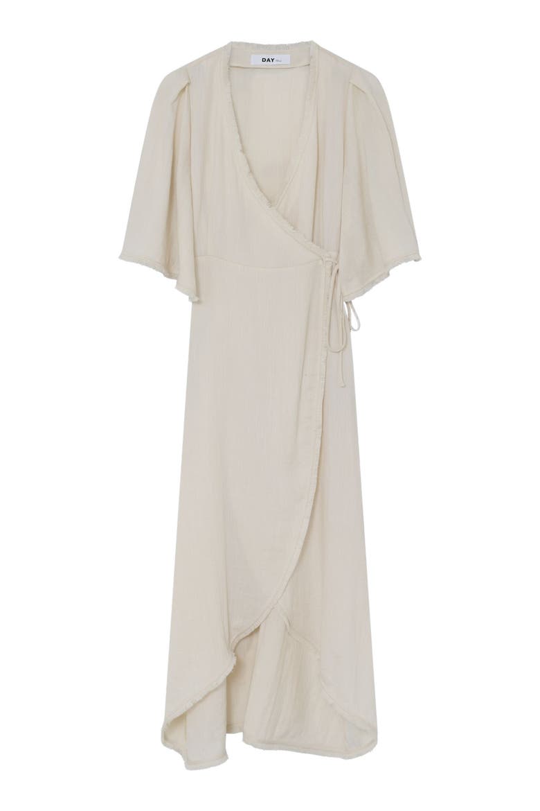 Camilla Wrap Maxi Dress, Alternate, color, Jetstream
