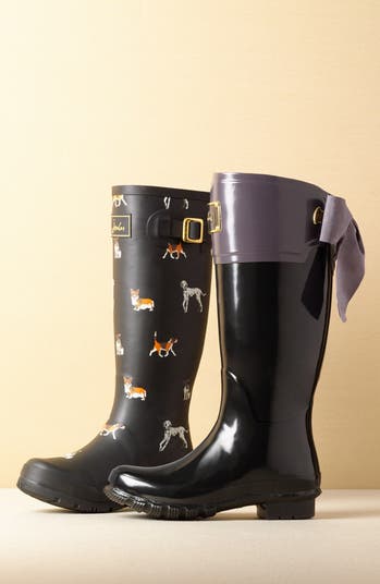 Joules 'Welly' Print Rain Boot (Women) | Nordstromrack