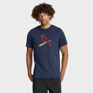 Nike Men's Nike Navy St. Louis Cardinals Tri-Blend Logo T-Shirt