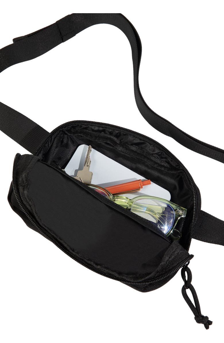 United By Blue (Re)volution 1L Belt/Sling Bag, Alternate, color, Black