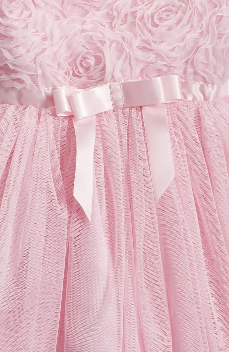 Popatu Short Sleeve Tulle Dress, Alternate, color,