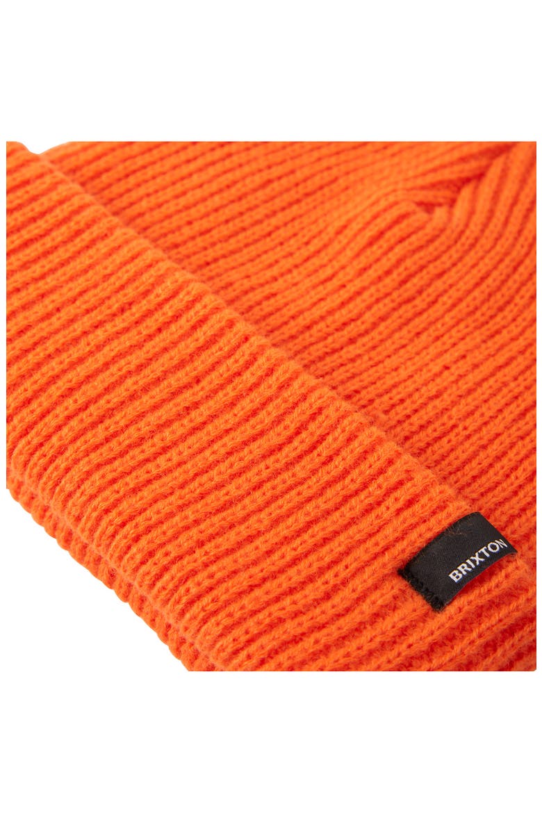 Heist Beanie, Alternate, color, BRIGHT ORANGE