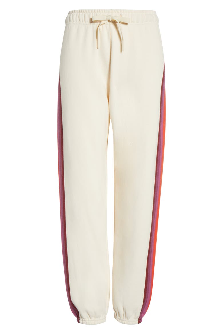 Cloud Nine Cotton Blend Fleece Joggers, Alternate, color, ANTIQUE WHITE