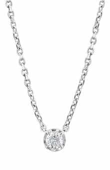 EFFY Sterling Silver Diamond Pendant Necklace