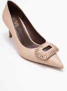 Prologue Shoes Great Buckle Pointed Toe Pump