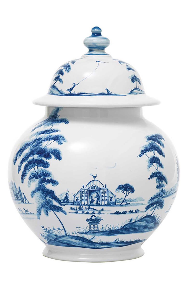 Juliska Country Estate Ginger Jar, Main, color, Delft Blue