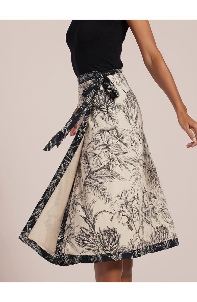 Tori Richard Gingerly Romy Skirt, Alternate, color, Magnolia