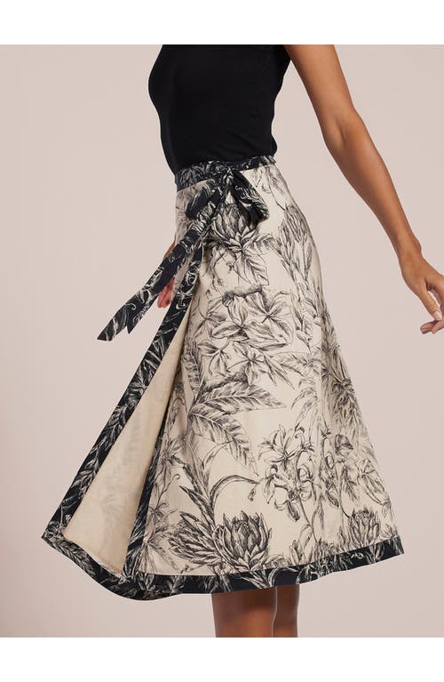 Tori Richard Gingerly Romy Skirt In Gray