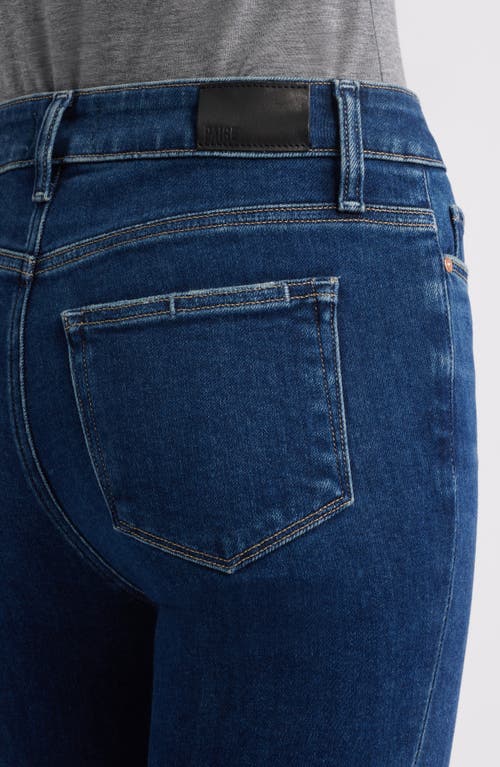 Paige Laurel Canyon High Waist Flare Jeans In Blue