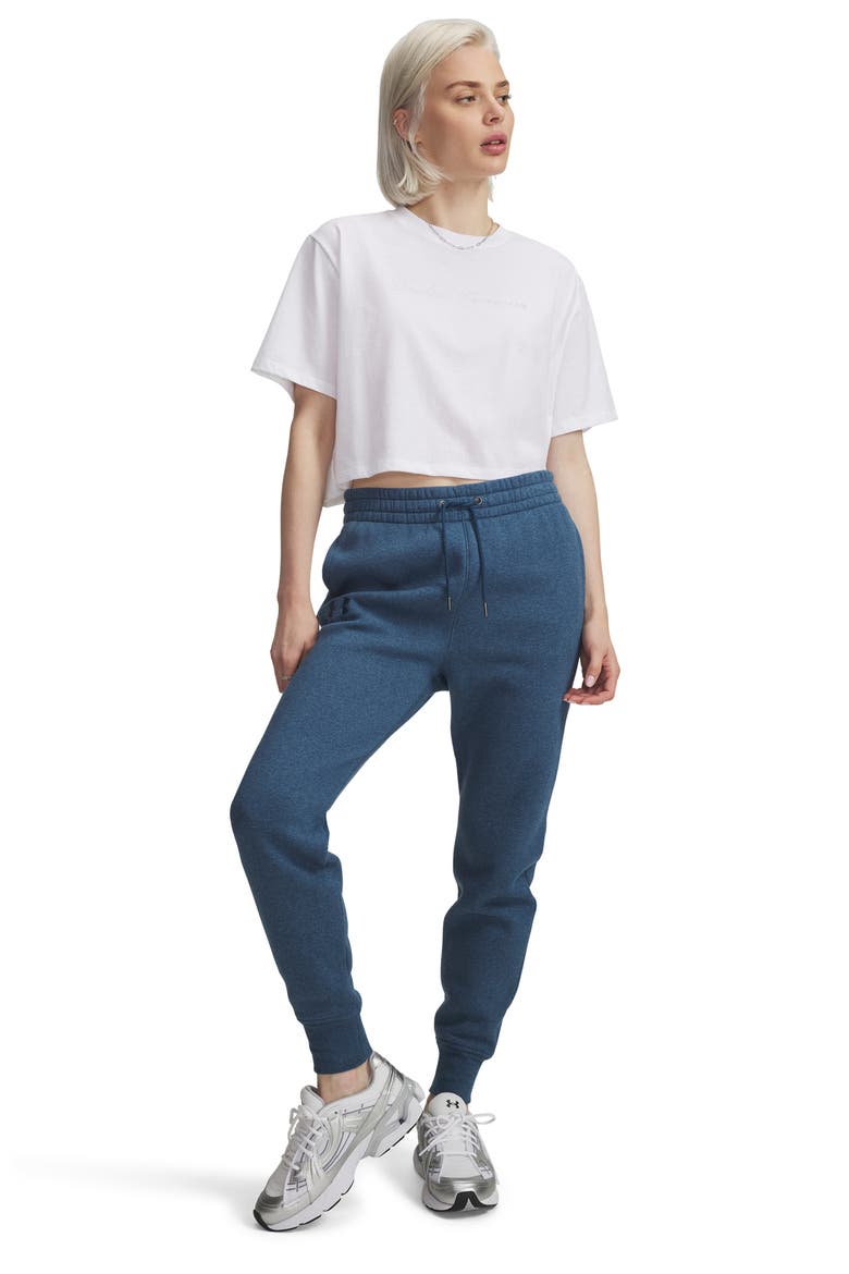 Icon Fleece Joggers, Alternate, color, WHAM BLUE LIGHT HEATHER