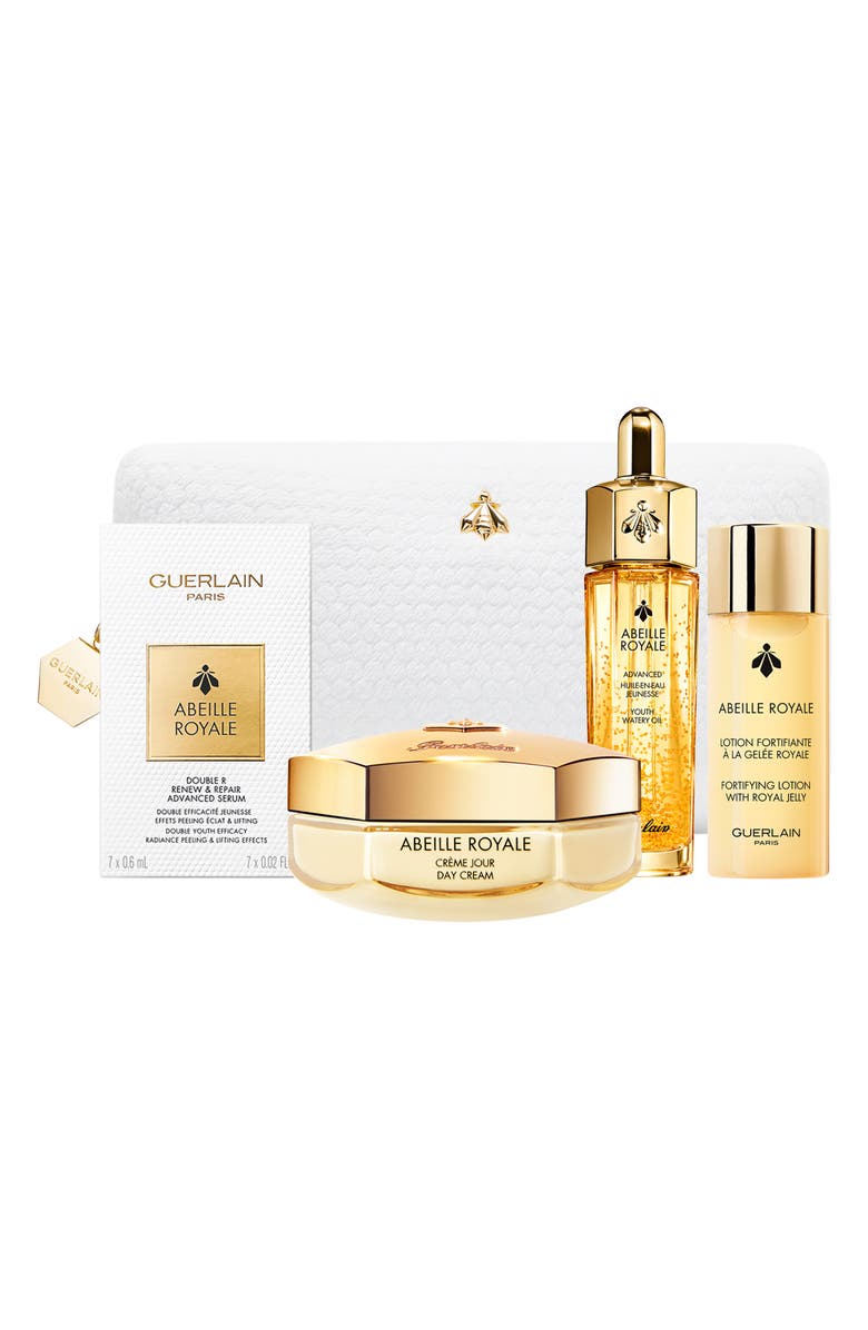 Guerlain Abeille Royale Youth Watery Oil & Cream Set (Nordstrom Exclusive) $272 Value, Main, color,