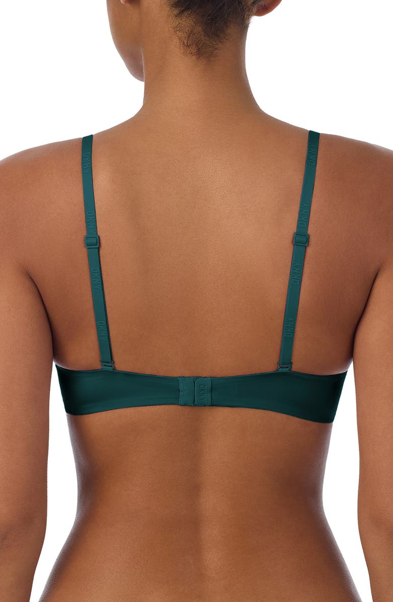 DKNY Litewear Wire-Free Bra, Alternate, color, Palm
