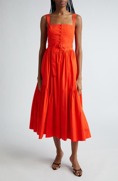 Amber Tiered Midi Dress