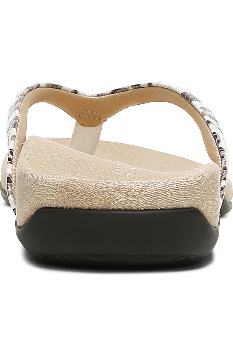 Vionic Dillon Snake Embossed Flip Flop (Women) | Nordstromrack