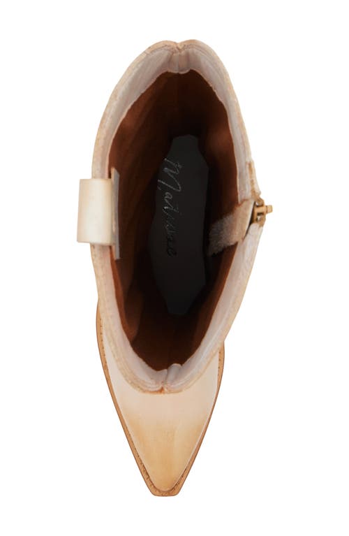 Matisse Remington Knee High Western Boot In Brown