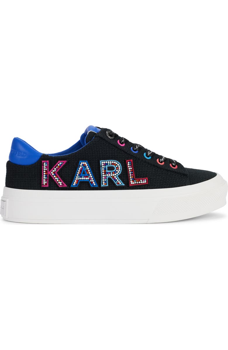 KARL LAGERFELD PARIS Gida Low Top Sneaker, Alternate, color,