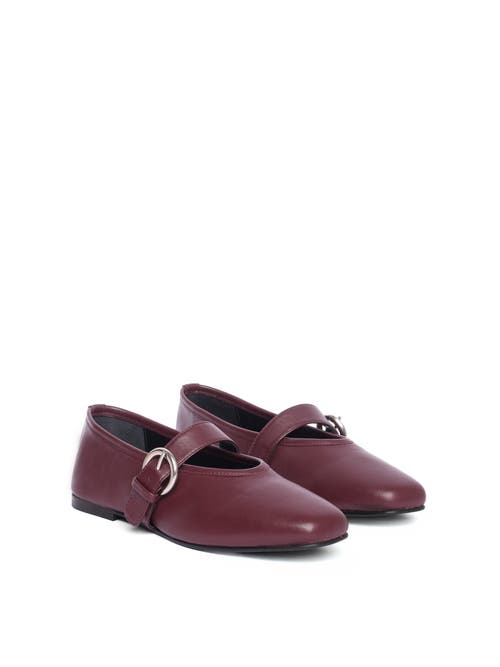 Maguire Aveiro Ballerina In Burgundy
