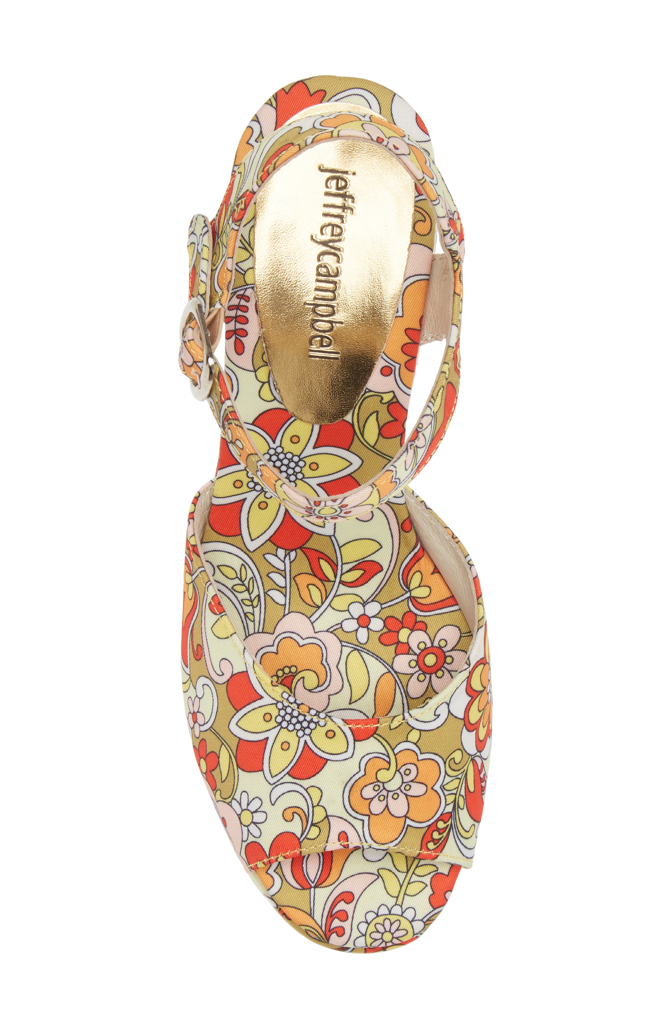 Jeffrey Campbell Dazing Wedge Platform Sandal, Alternate, color, 