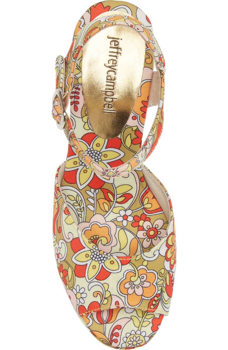 Jeffrey Campbell Dazing Wedge Platform Sandal, Alternate, color,