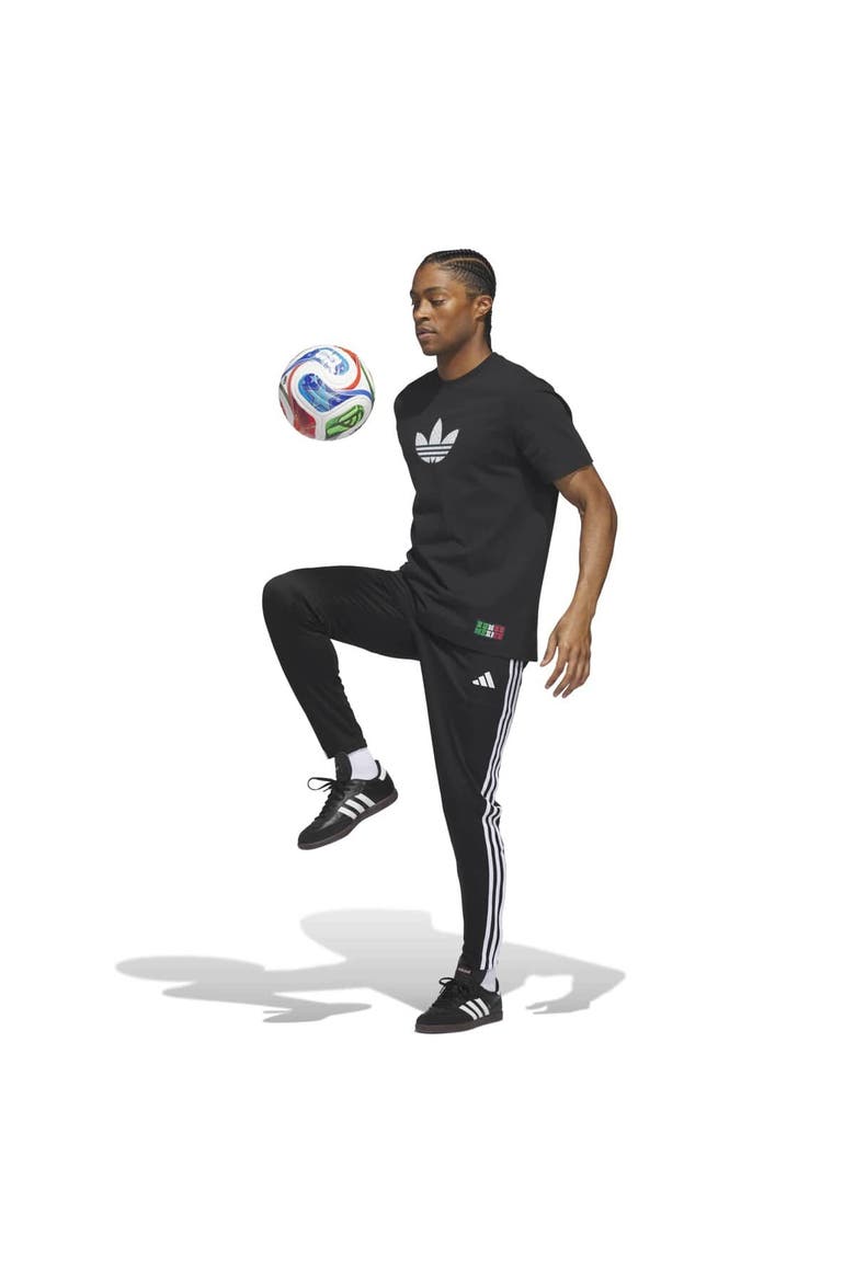 Men's adidas Black Mexico National Team 2026 Away Jersey Hook T-Shirt, Alternate, color, Black