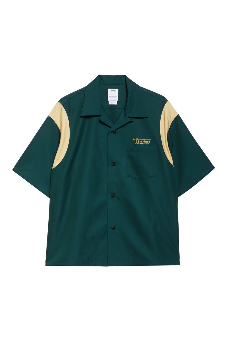 Douglas Short Sleeve Shirt, Alternate, color, GREEN
