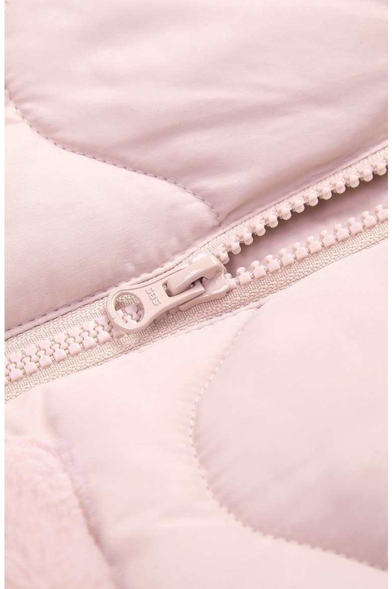 Soft Fleece Lined  Puffer Jacket, Alternate, color, Pearl Pink