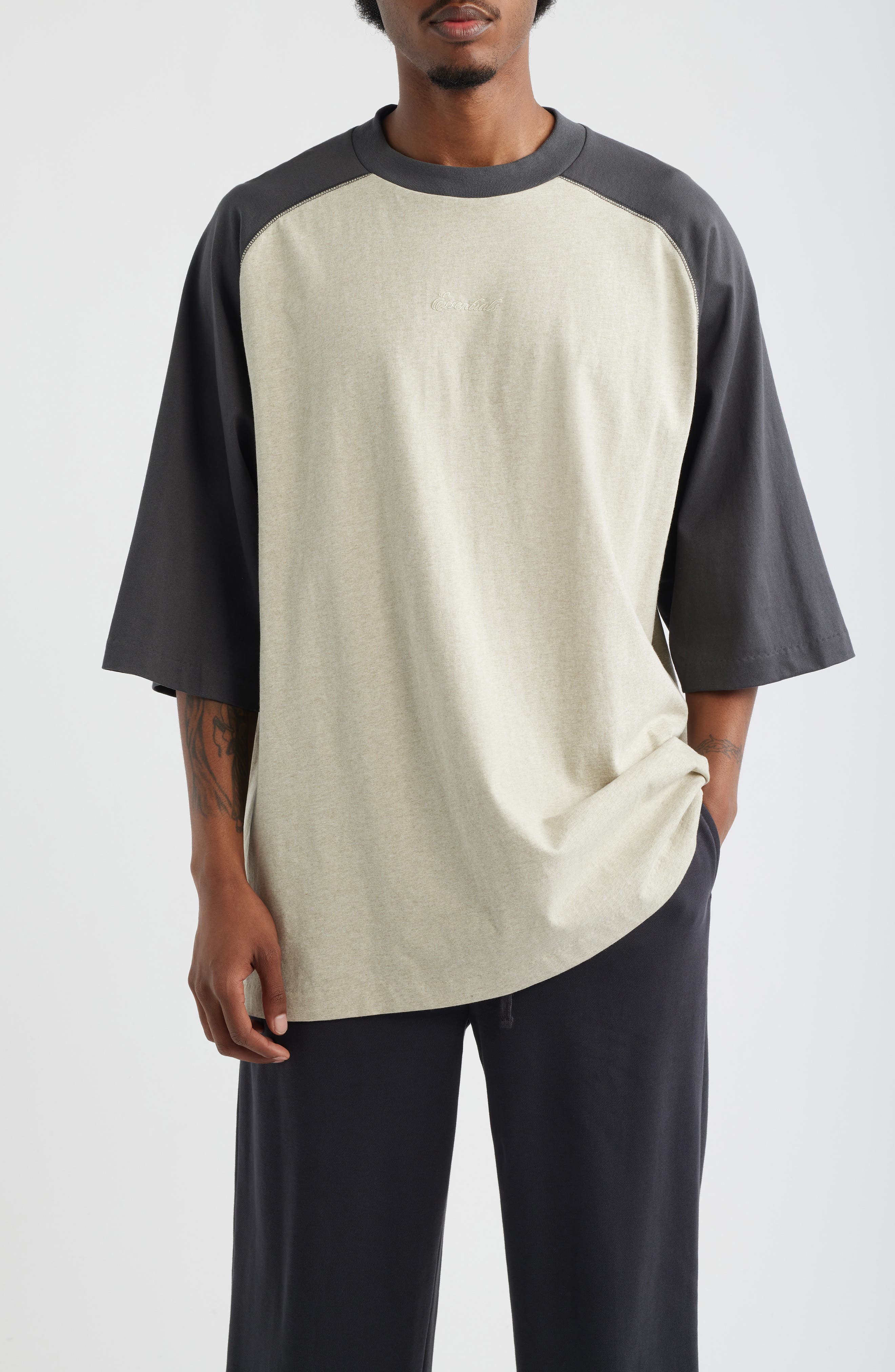 selected HEATHER STONE/ IRON GREY