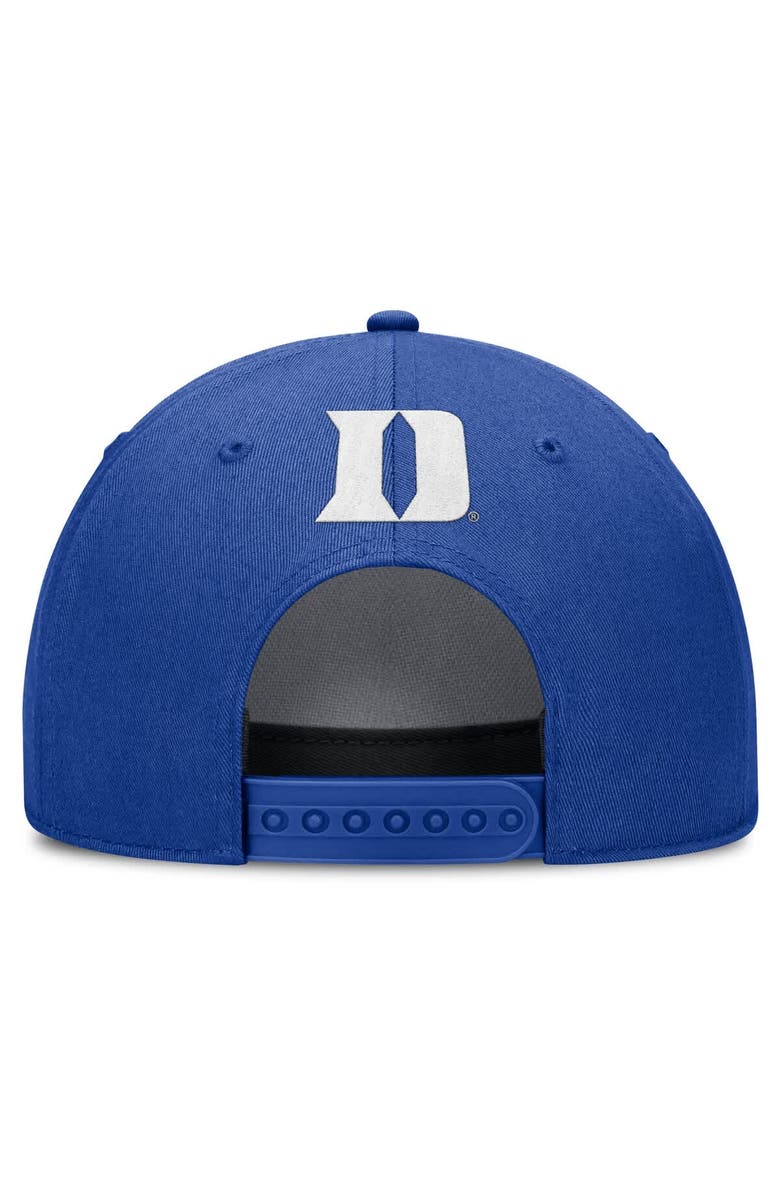 Nike Men's Nike Royal Duke Blue Devils Rise Campus Adjustable Hat, Alternate, color, Royal
