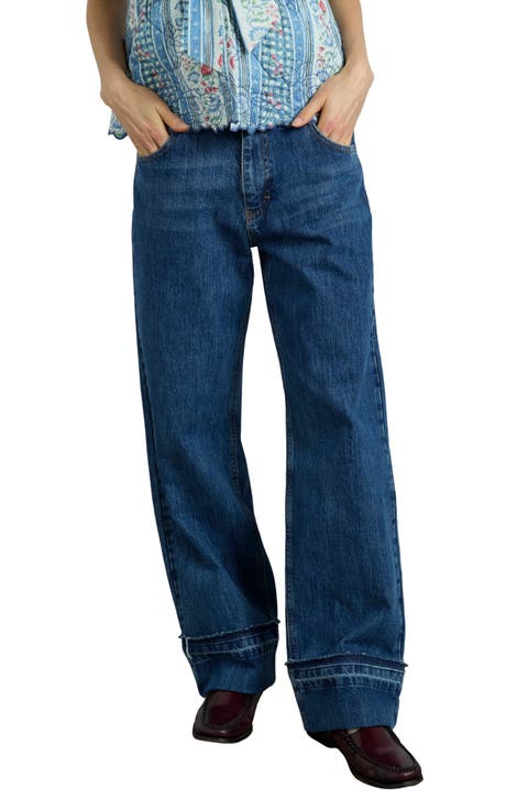 デニム・ジーパン Damson Madder Drew Jeans drew jeans - texas wash & embroidery – Damson Madder