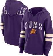 FANATICS Women's Fanatics Branded Purple Phoenix Suns Bold Move Dolman V-Neck Pullover Hoodie