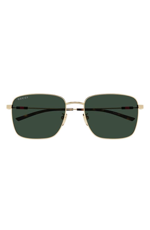 GG2097SK 56mm Rectangular Sunglasses