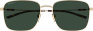 Gucci GG2097SK 56mm Rectangular Sunglasses