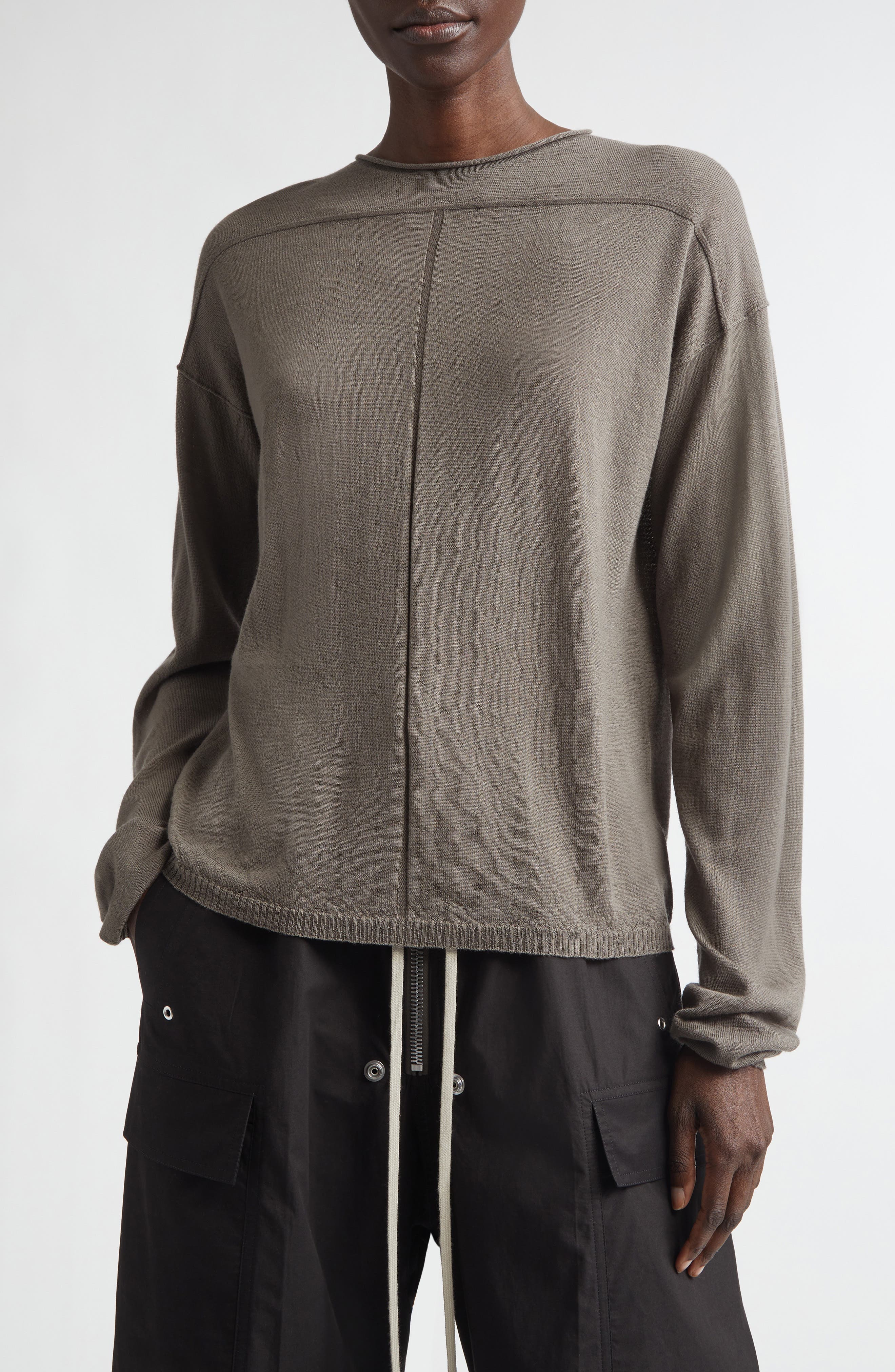 Virgin Wool Crewneck Sweater - image 3