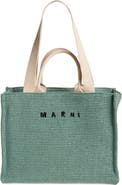 Marni Small Woven Tote Bag