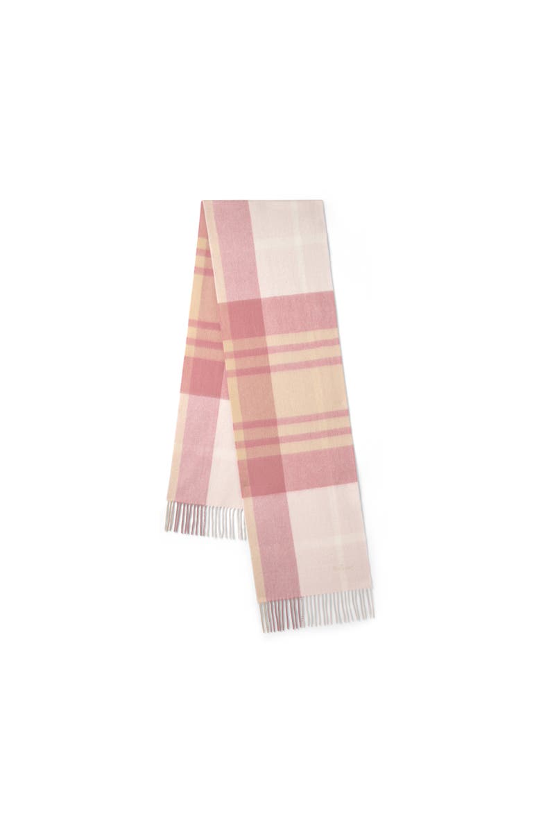 Mulberry Small Check Merino Wool Scarf, Main, color, Pink Scrumpy-Crumpet