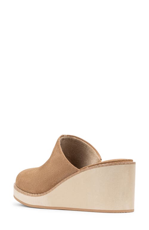 Donald Pliner Wedge Mule In Brown