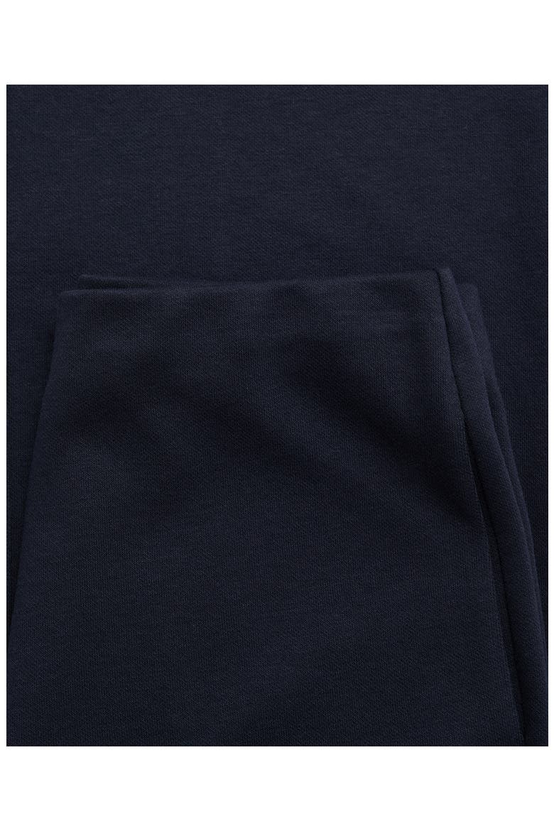 Cotton Blend Pull-On Wide Leg Pants, Alternate, color, NAVY