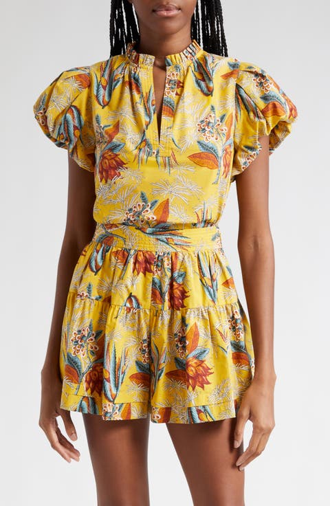 Klara Floral Cotton Top