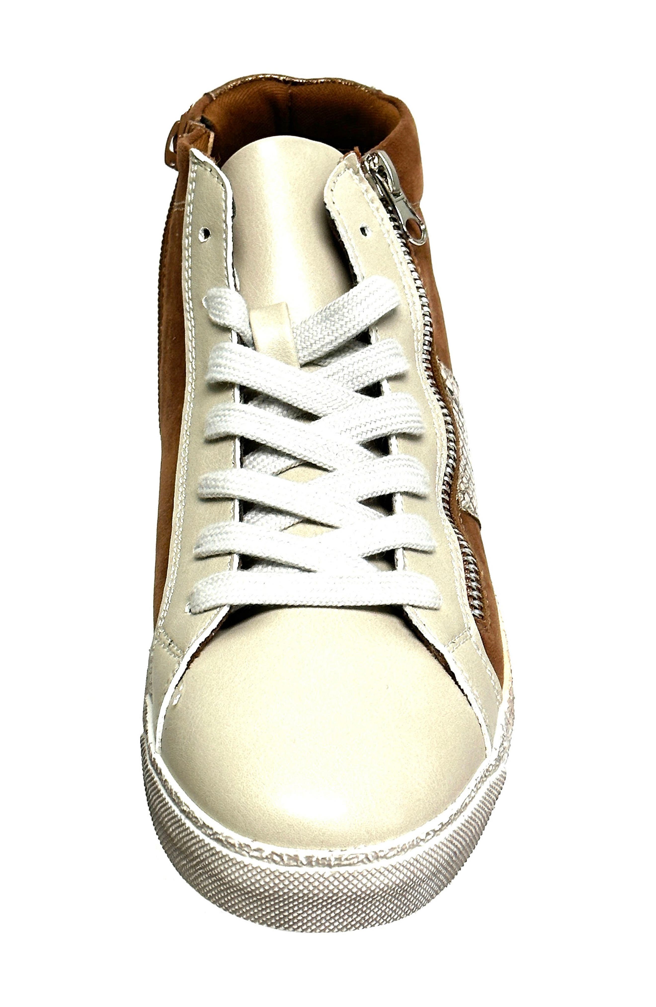 NINETY UNION Bliss High Top Sneaker, Alternate, color, Beige Multi