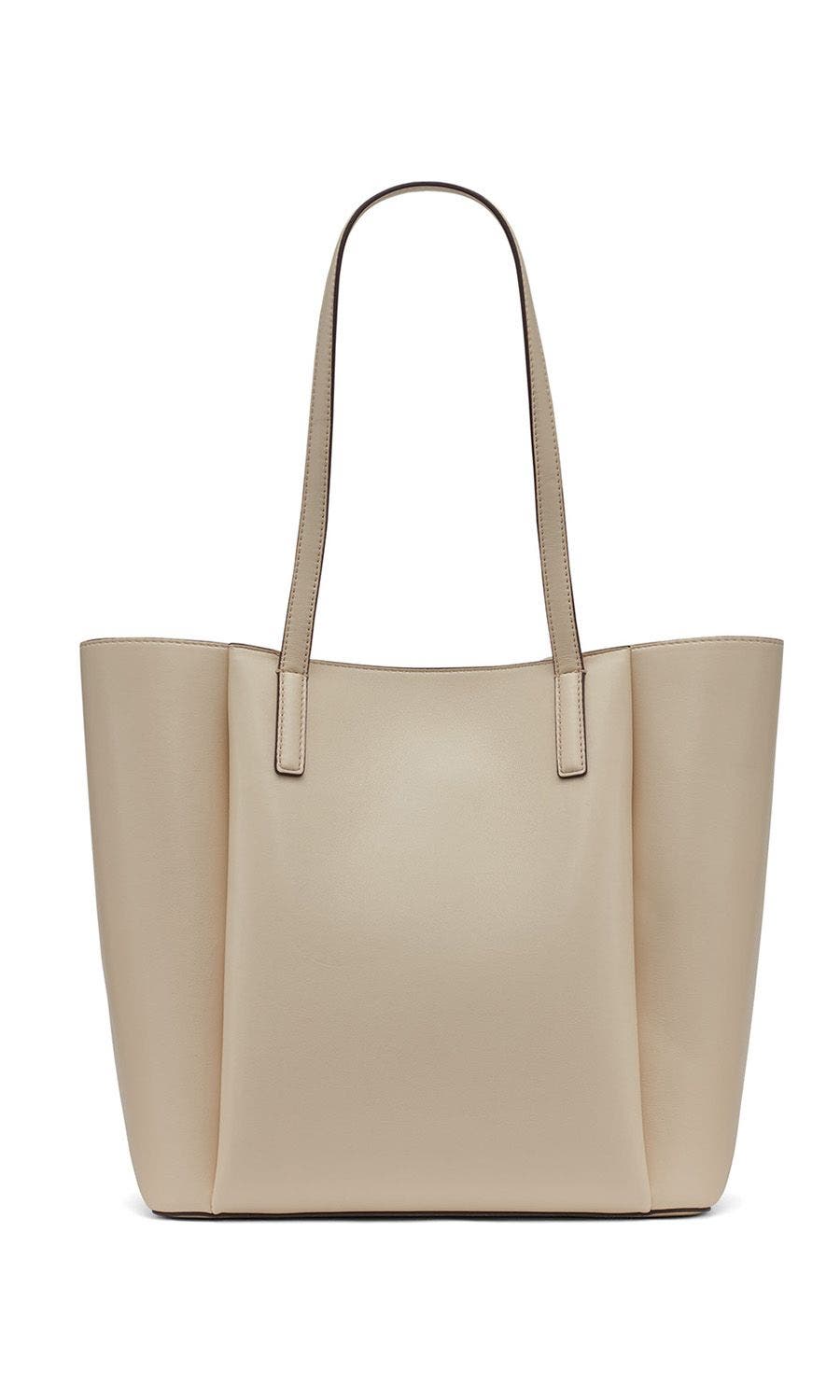 KARL LAGERFELD PARIS Louise Tote, Alternate, color, Brie