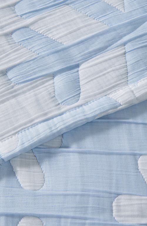 Woven & Weft Matelass Snowflake Quilt Set In Multi