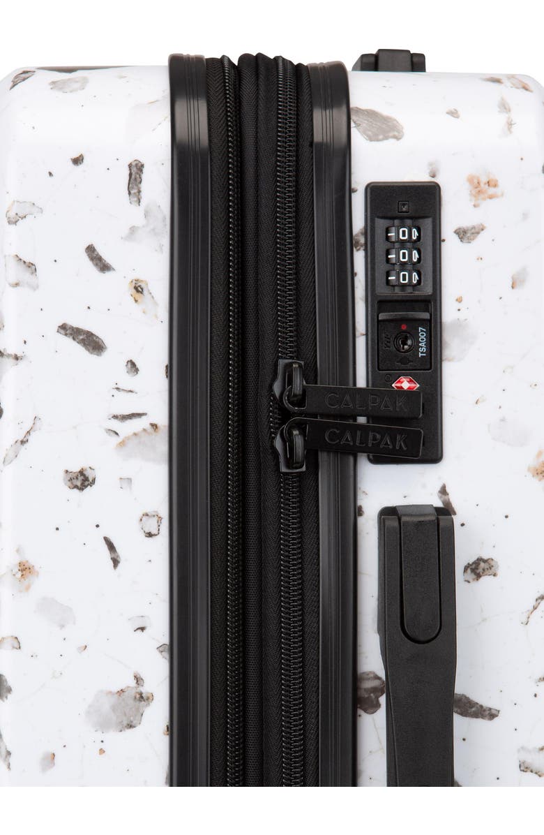 CALPAK Terrazzo 22-Inch Hard Shell Spinner Carry-On Suitcase, Alternate, color,