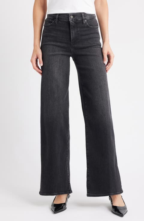 Le Slim Palazzo High Waist Wide Leg Jeans