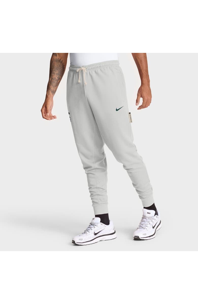 Nike Men's Nike Gray Michigan State Spartans 2025 Sideline Standard Issue Dri-FIT Taper Pants, Alternate, color, Gray