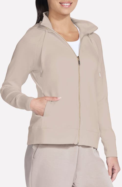 Skechers Skechluxe Elevate™ Full Zip Hoodie In Neutral