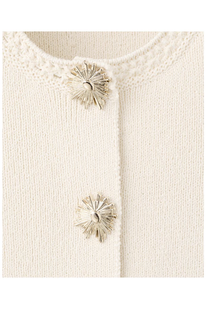 Chaleco Frida Cotton Blend Sweater Vest, Alternate, color, ECRU